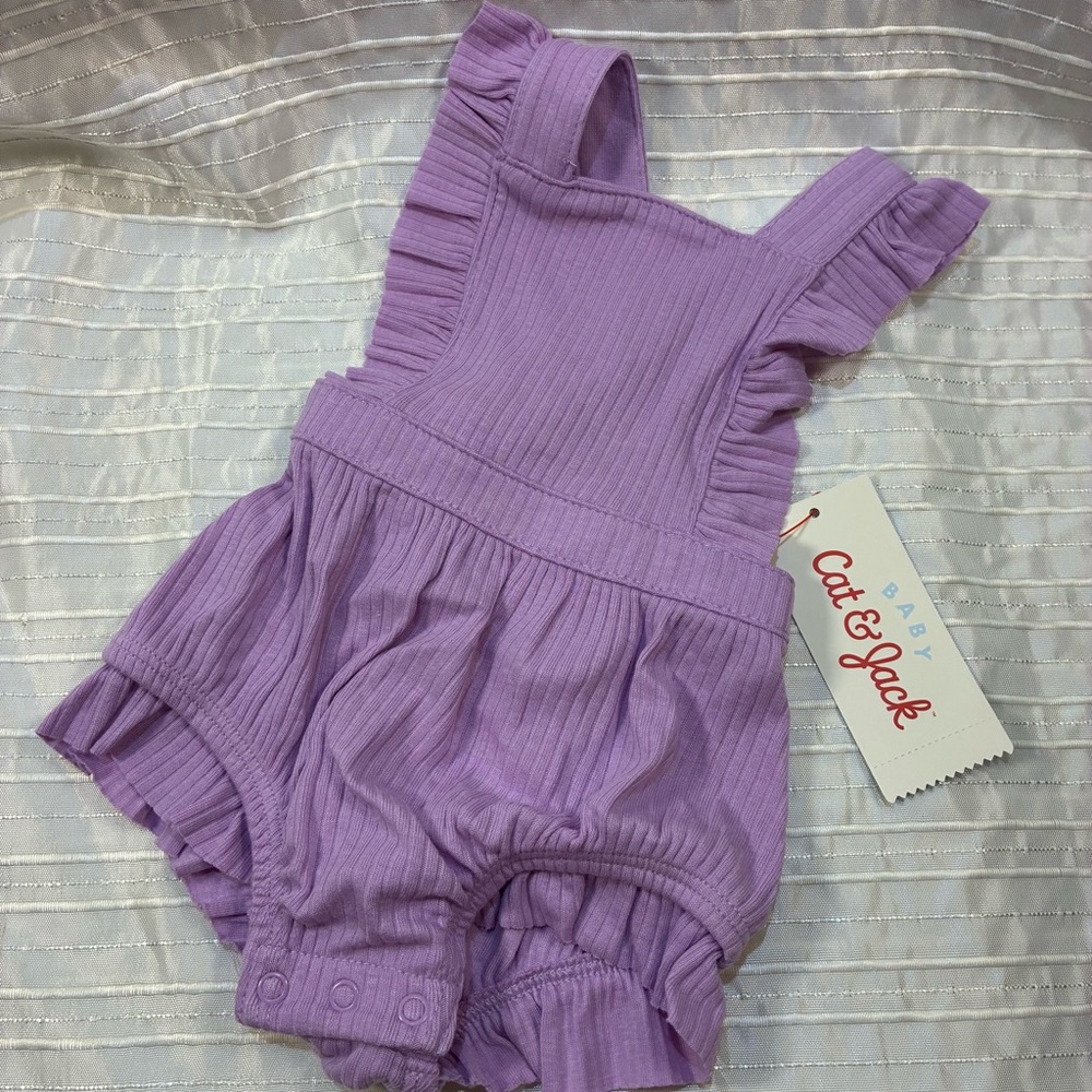 Cat & Jack Lavender Baby Outfit